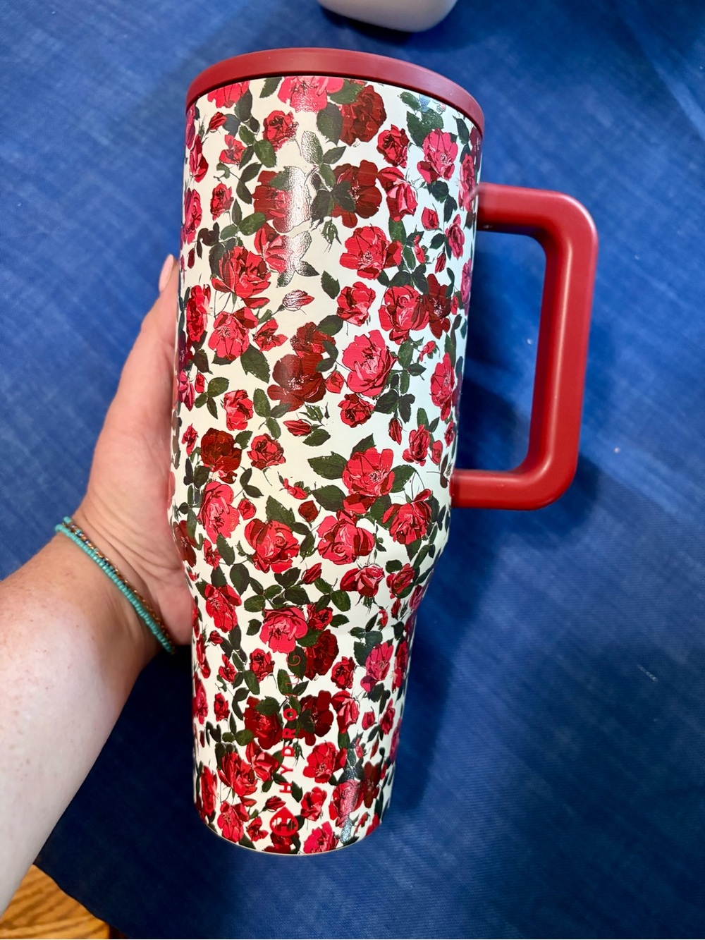Hydrojug Anthropologie Exclusive Roses are Red 40oz Traveler Tumbler